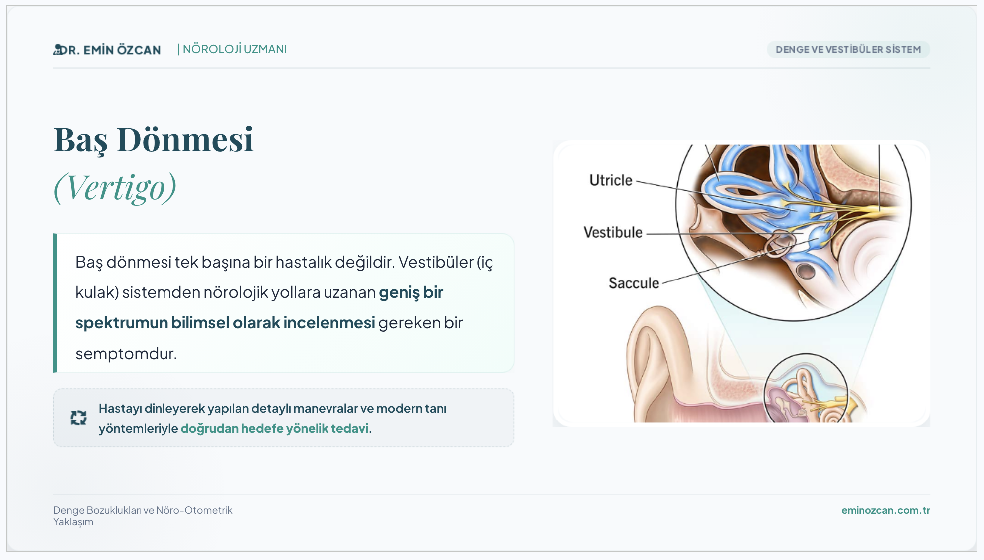 İstanbul Nöroloji Doktoru MS Uzman Prof. Dr. Emin Özcan